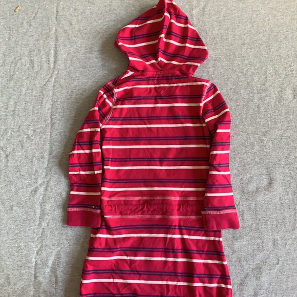 Tommy Hilfiger Striped Drawstring Hooded Tunic Size 5 - Picture 6 of 6